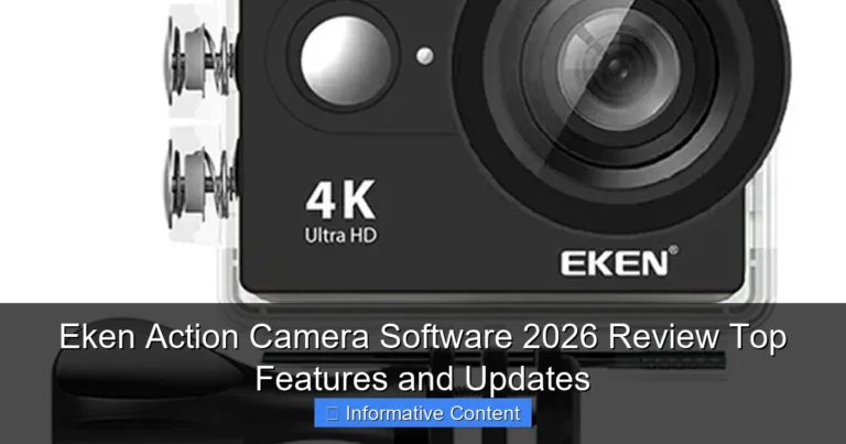 Eken Action Camera Software 2026 Review Top Features and Updates