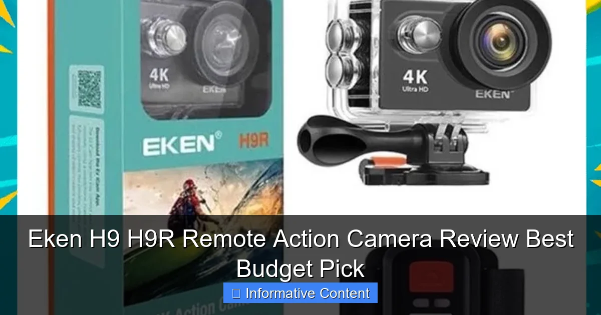 Eken H9 H9R Remote Action Camera Review Best Budget Pick