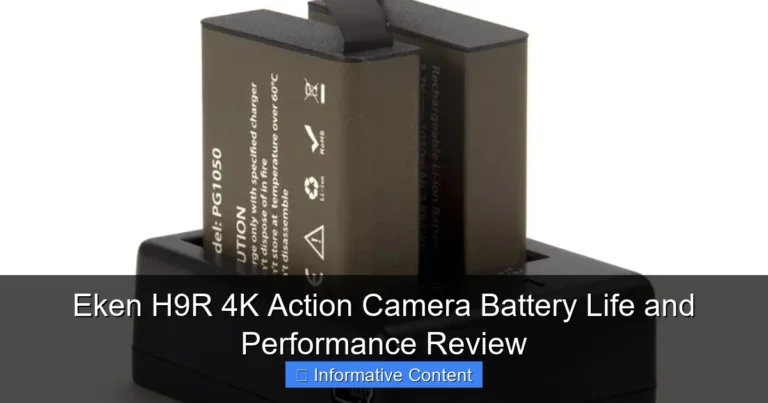 Eken H9R 4K Action Camera Battery Life and Performance Review