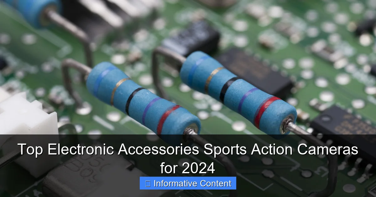 Top Electronic Accessories Sports Action Cameras for 2024
