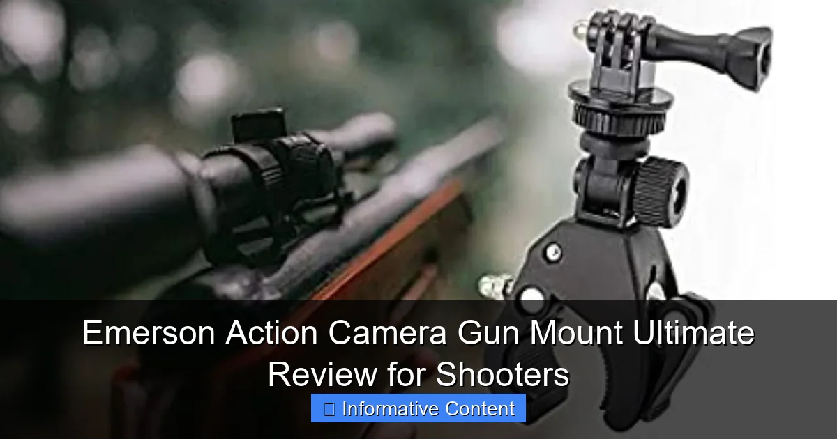 Emerson Action Camera Gun Mount Ultimate Review for Shooters
