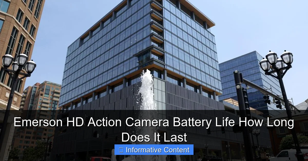 Emerson HD Action Camera Battery Life How Long Does It Last