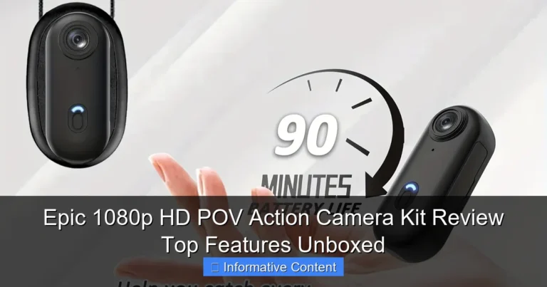 Epic 1080p HD POV Action Camera Kit Review Top Features Unboxed