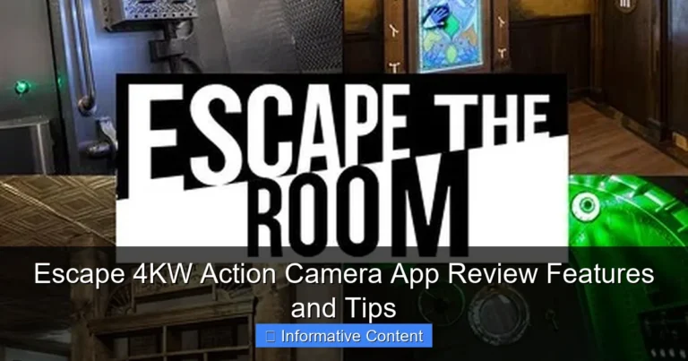 Escape 4KW Action Camera App Review Features and Tips
