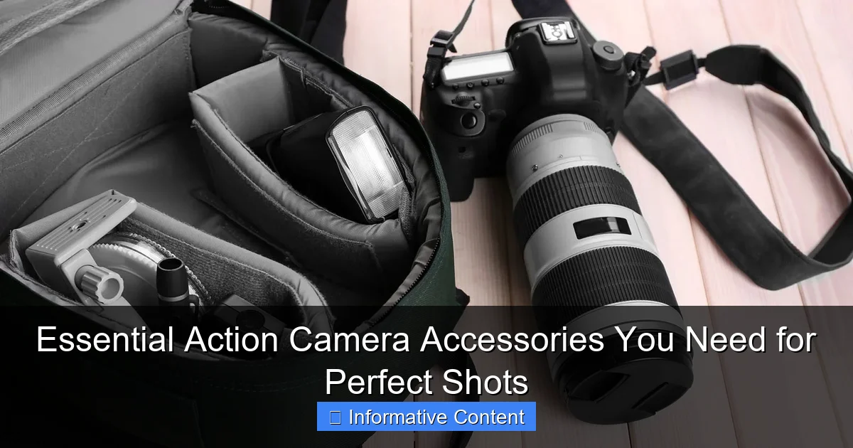 Essential Action Camera Accessories You Need for Perfect Shots