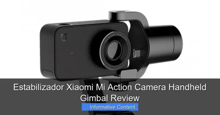 Estabilizador Xiaomi Mi Action Camera Handheld Gimbal Review
