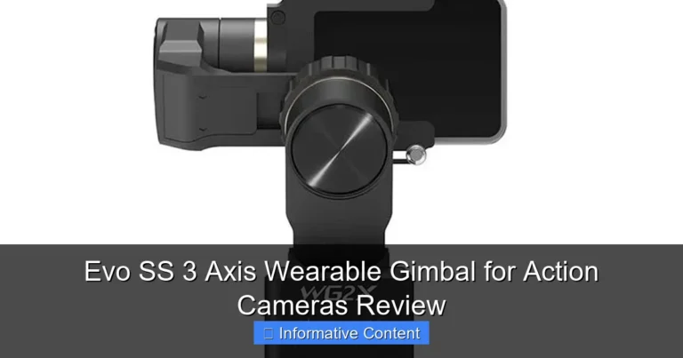 Evo SS 3 Axis Wearable Gimbal for Action Cameras Review