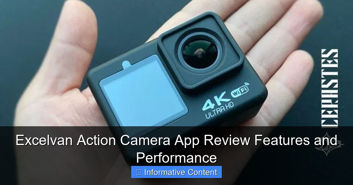 Excelvan Action Camera App Review Features and Performance