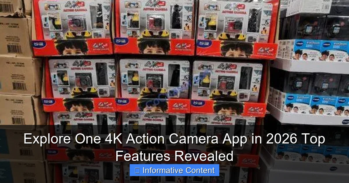 Explore One 4K Action Camera App in 2026 Top Features Revealed