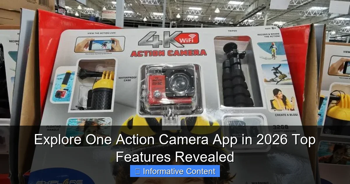 Explore One Action Camera App in 2026 Top Features Revealed