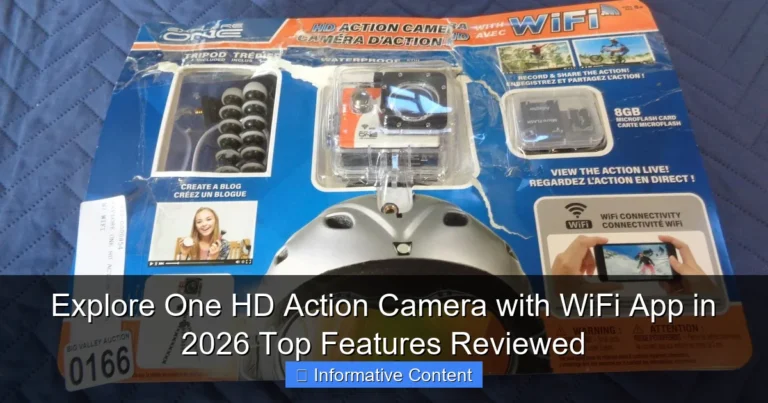 Explore One HD Action Camera with WiFi App in 2026 Top Features Reviewed
