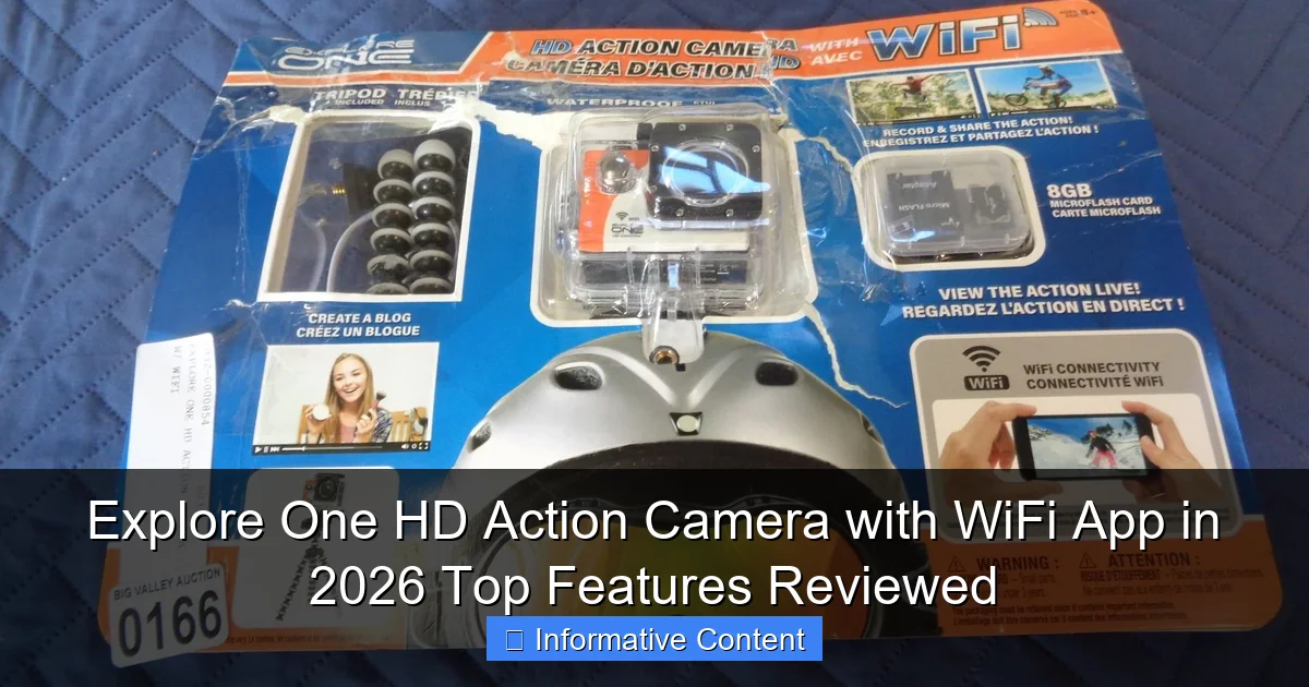 Explore One HD Action Camera with WiFi App in 2026 Top Features Reviewed