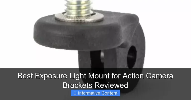Best Exposure Light Mount for Action Camera Brackets Reviewed