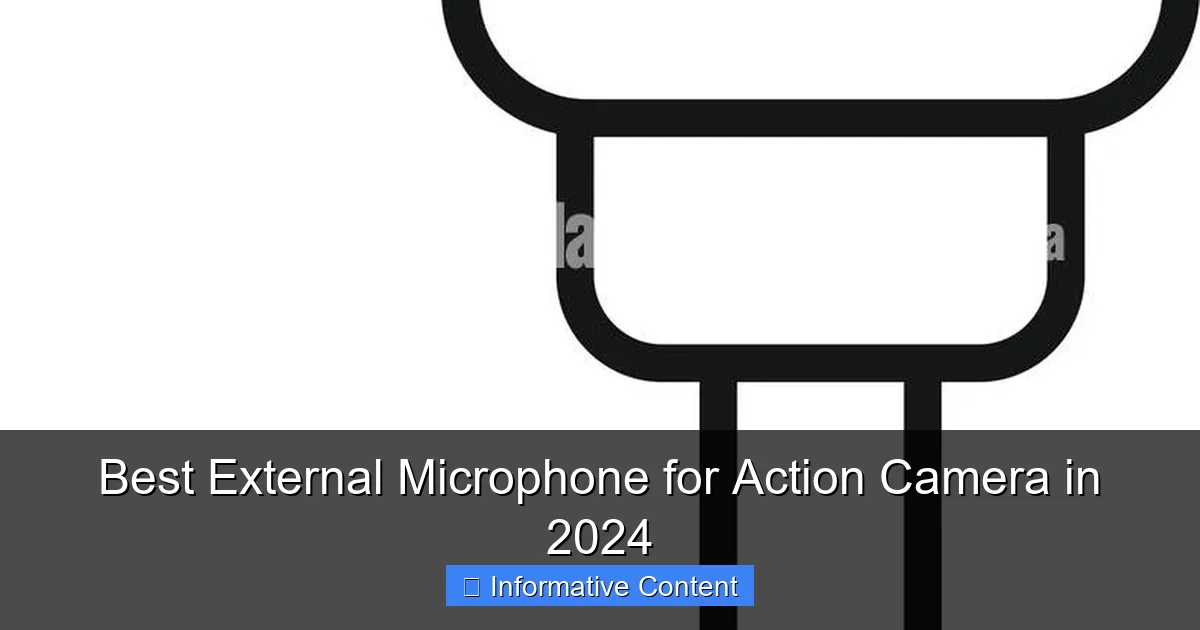 Best External Microphone for Action Camera in 2024