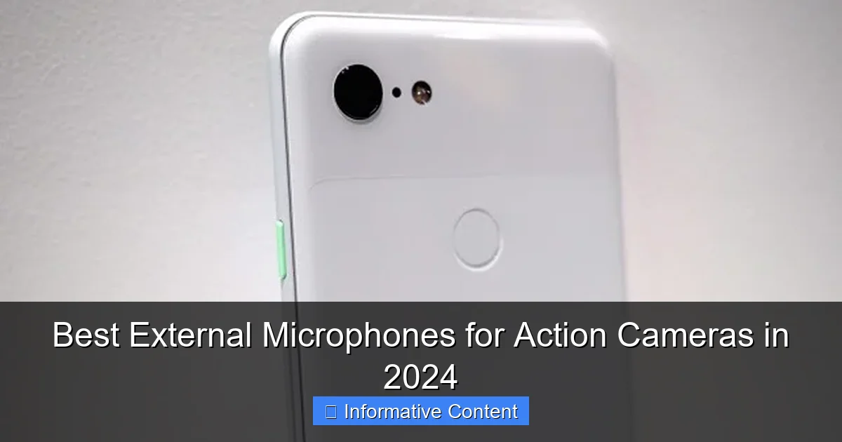 Best External Microphones for Action Cameras in 2024