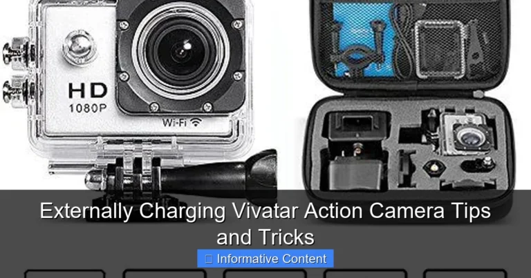 Externally Charging Vivatar Action Camera Tips and Tricks