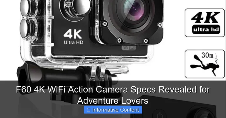 F60 4K WiFi Action Camera Specs Revealed for Adventure Lovers