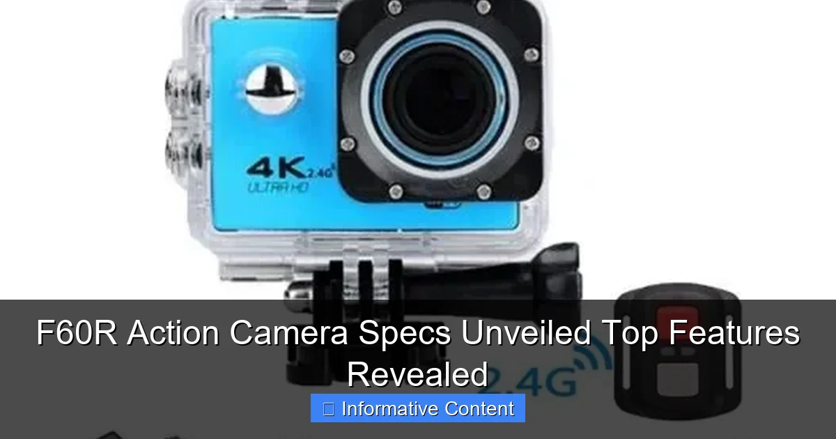F60R Action Camera Specs Unveiled Top Features Revealed