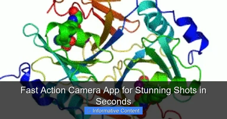 Fast Action Camera App for Stunning Shots in Seconds