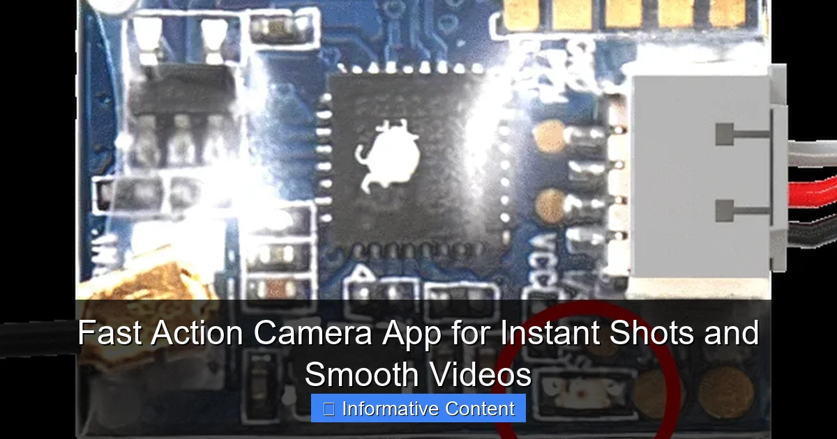 Fast Action Camera App for Instant Shots and Smooth Videos