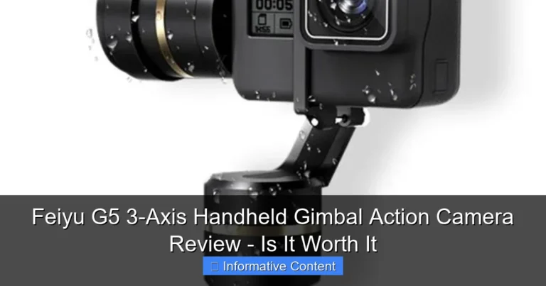 Feiyu G5 3-Axis Handheld Gimbal Action Camera Review - Is It Worth It