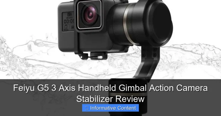 Feiyu G5 3 Axis Handheld Gimbal Action Camera Stabilizer Review