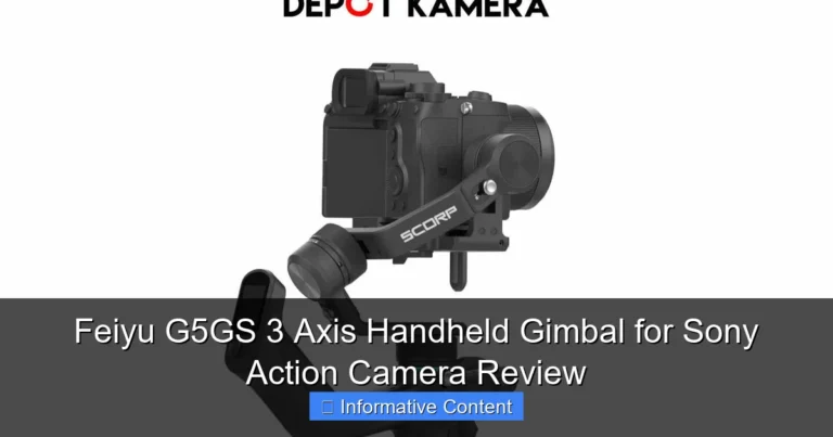 Feiyu G5GS 3 Axis Handheld Gimbal for Sony Action Camera Review
