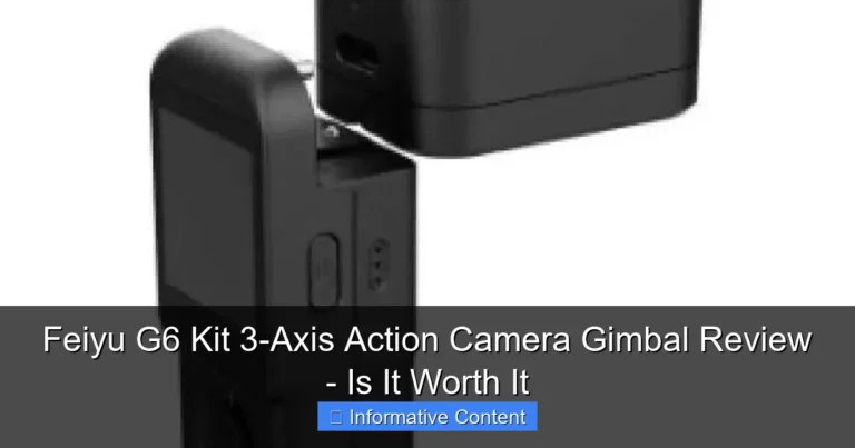 Feiyu G6 Kit 3-Axis Action Camera Gimbal Review - Is It Worth It