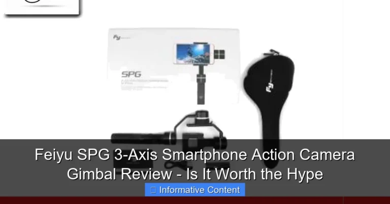 Feiyu SPG 3-Axis Smartphone Action Camera Gimbal Review - Is It Worth the Hype