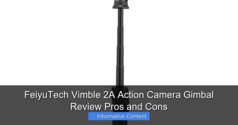 FeiyuTech Vimble 2A Action Camera Gimbal Review Pros and Cons