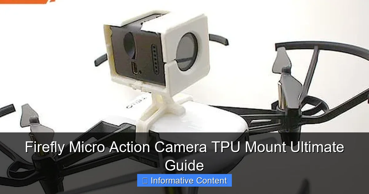 Firefly Micro Action Camera TPU Mount Ultimate Guide