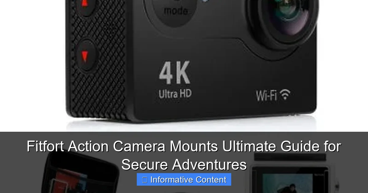 Fitfort Action Camera Mounts Ultimate Guide for Secure Adventures