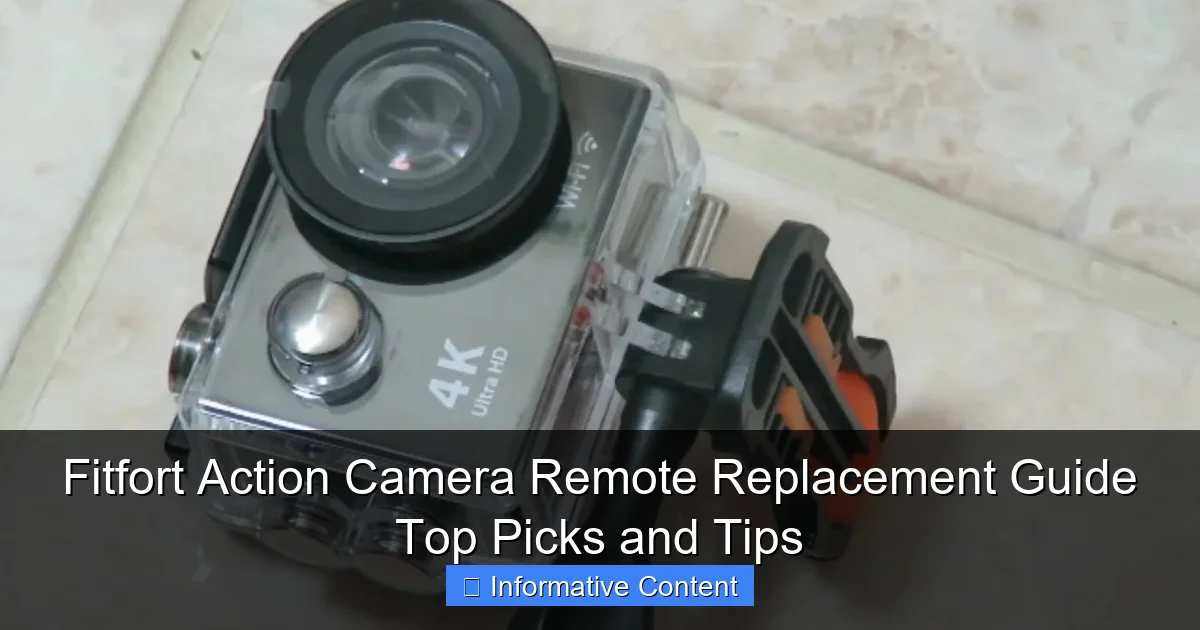 Fitfort Action Camera Remote Replacement Guide Top Picks and Tips