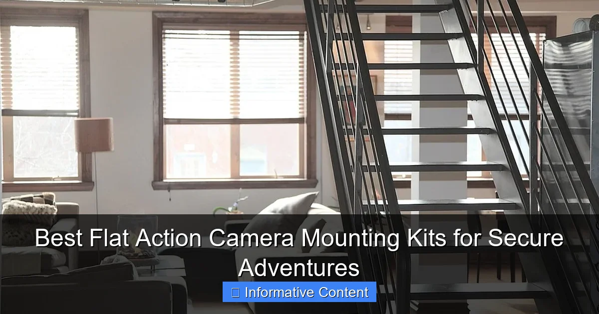 Best Flat Action Camera Mounting Kits for Secure Adventures