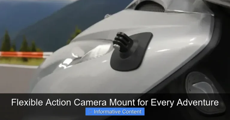 Flexible Action Camera Mount for Every Adventure