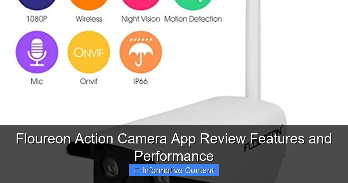 Floureon Action Camera App Review Features and Performance