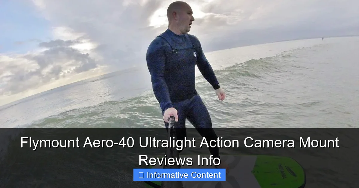 Flymount Aero-40 Ultralight Action Camera Mount Reviews Info