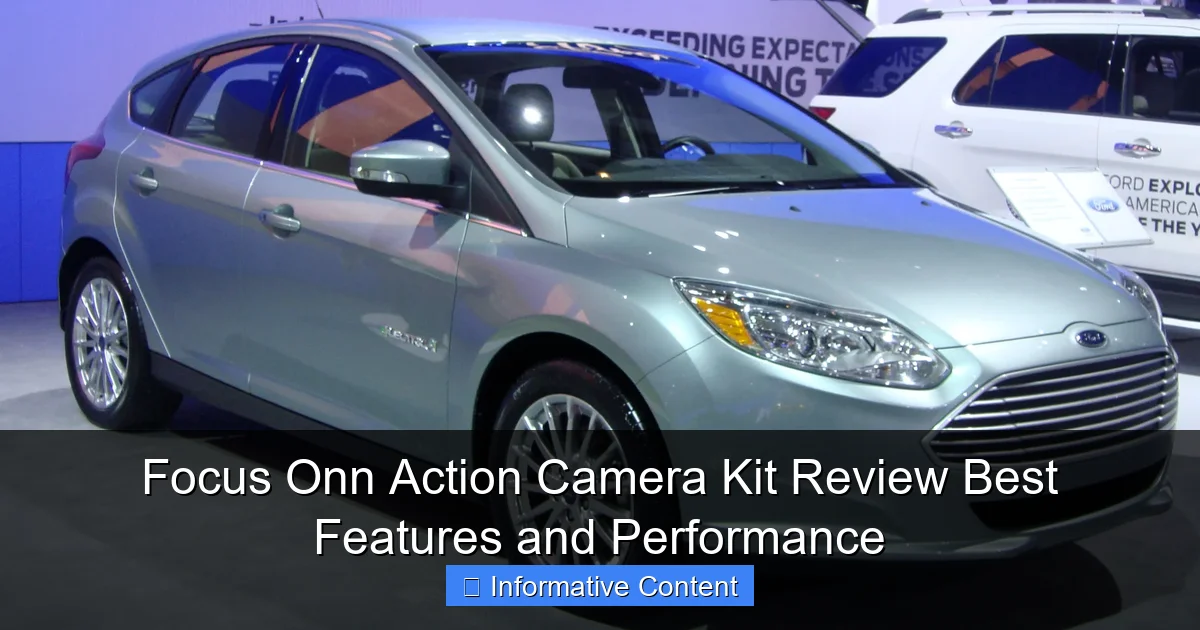 Focus Onn Action Camera Kit Review Best Features and Performance