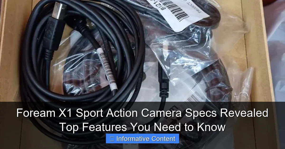 Foream X1 Sport Action Camera Specs Revealed Top Features You Need to Know
