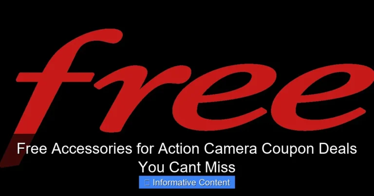 Free Accessories for Action Camera Coupon Deals You Cant Miss