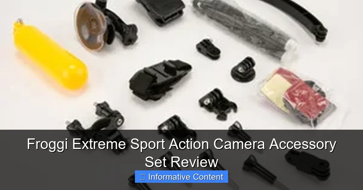 Froggi Extreme Sport Action Camera Accessory Set Review