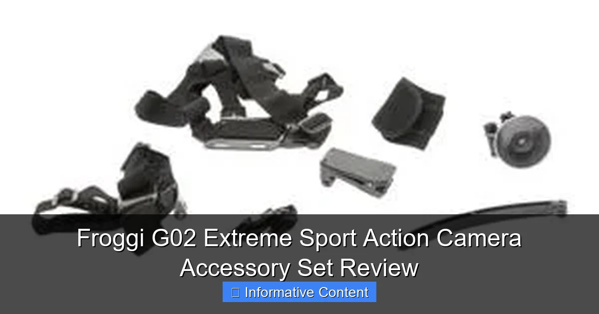 Froggi G02 Extreme Sport Action Camera Accessory Set Review