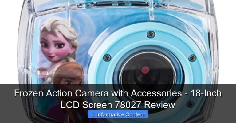 Frozen Action Camera with Accessories - 18-Inch LCD Screen 78027 Review