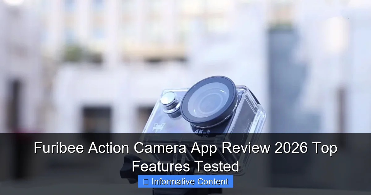 Furibee Action Camera App Review 2026 Top Features Tested