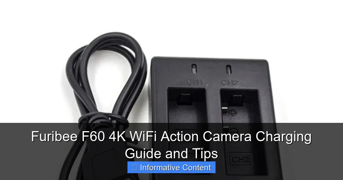 Furibee F60 4K WiFi Action Camera Charging Guide and Tips