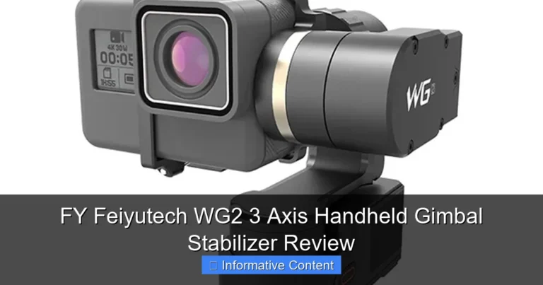 FY Feiyutech WG2 3 Axis Handheld Gimbal Stabilizer Review