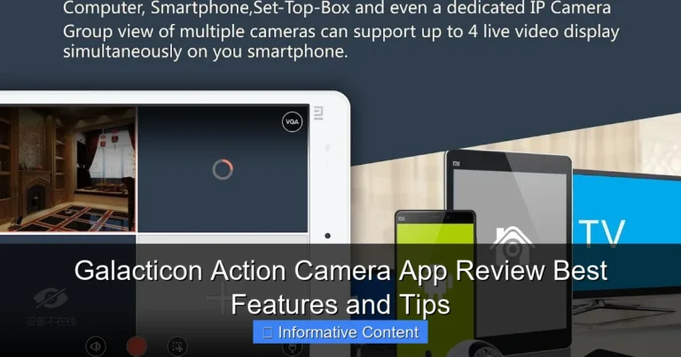 Galacticon Action Camera App Review Best Features and Tips