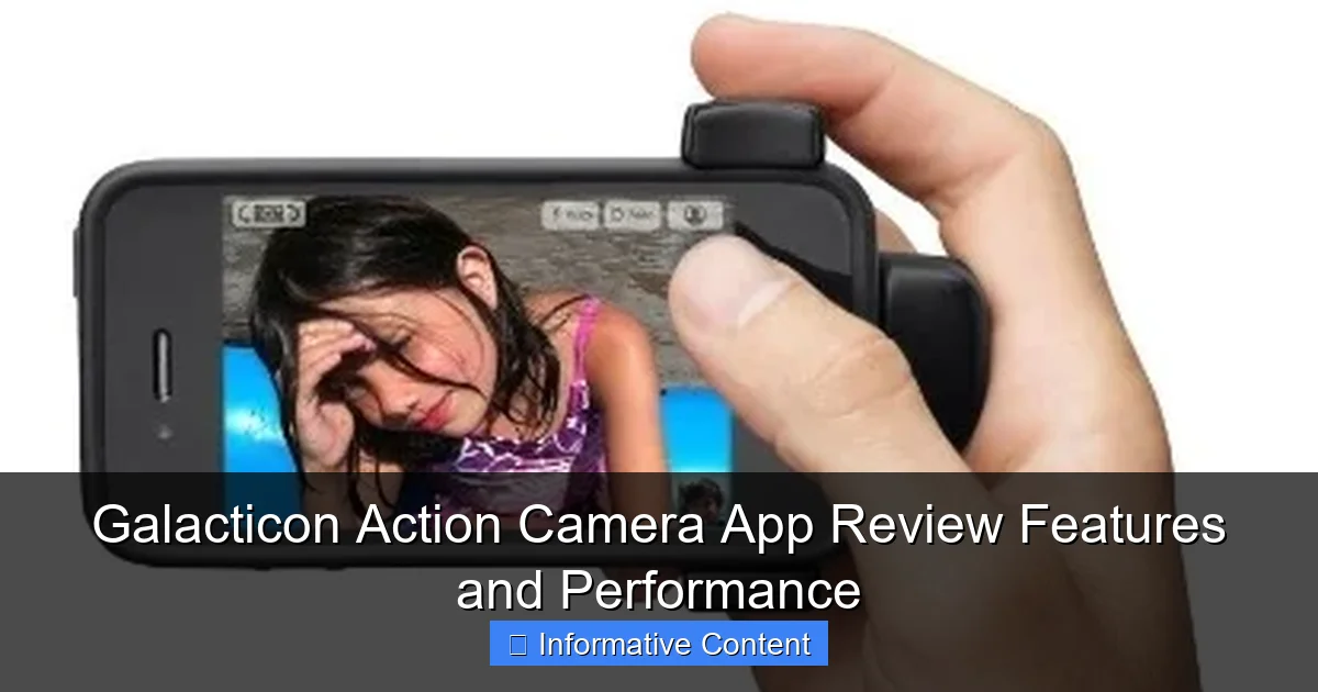 Galacticon Action Camera App Review Features and Performance
