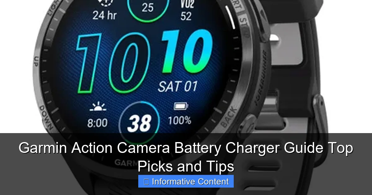 Garmin Action Camera Battery Charger Guide Top Picks and Tips