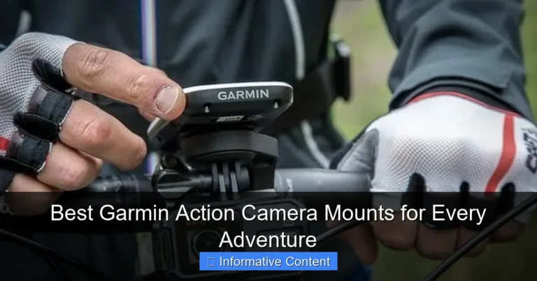 Best Garmin Action Camera Mounts for Every Adventure